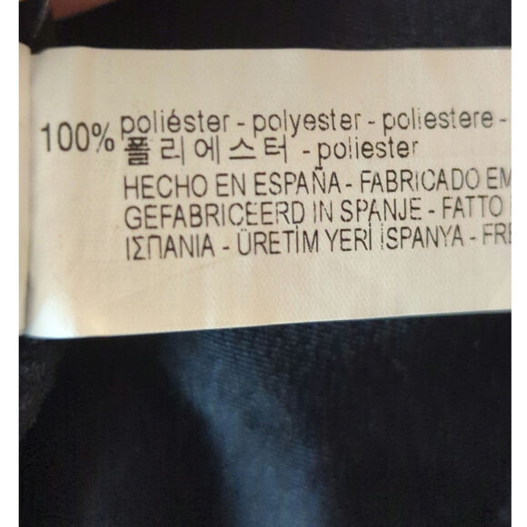 Zara Black Trouser Pants Women's Medium Pleated High Waisted Corpcore Career - Picture 10 of 12